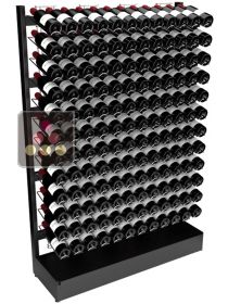 Support métallique Visiostyle en pose libre pour 144 bouteilles VISIORACK