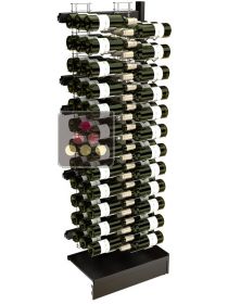 Extension pour support métallique Visiostyle en pose libre pour 72 bouteilles VISIORACK