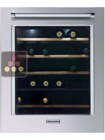 Cave à vin multi-usages 2 températures de conservation et/ou de service encastrable - charnières gauche KITCHENAID