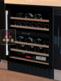 Cave à vin 2 températures de conservation et/ou de service encastrable AVINTAGE