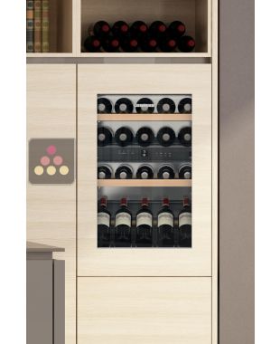 Cave à vin multi-usages de conservation et de service des vins intégrable à façade habillable LIEBHERR