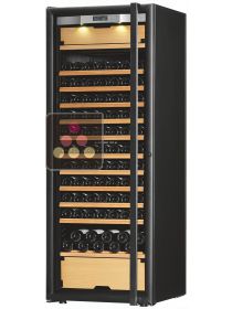 Cave à vin Multi-Usages de vieillissement et de service des vins chambrés et des vins frais - Charnières à gauche TRANSTHERM
