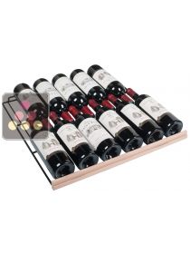 Clayette de stockage en fil d'acier avec fronton bois CLIMADIFF