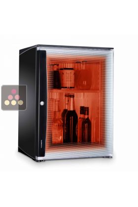 Réfrigérateur Mini-Bar design 40L - Porte orange