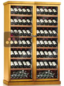 Combiné de 2 caves à vin mono-température de conservation ou de service CALICE