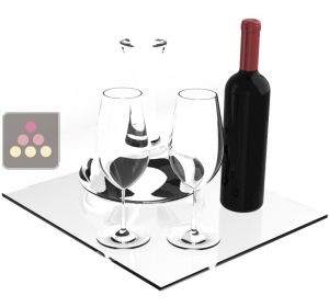 Étagère réglable en verre trempé pour vitrine Calice Design CALICE DESIGN