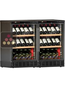 Cave à vin encastrable mono-température de conservation ou de service CALICE