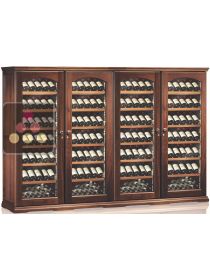 Combiné de 4 caves à vin mono-température de conservation ou de service CALICE