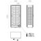 Combiné de 3 vitrines à vin professionnelles multi-usages - 3 cotés vitrés - Bouteilles horizontales/inclinées - Habillage magnétique interchangeable