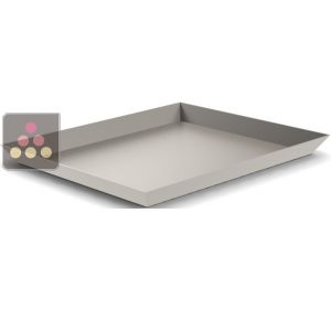 Plateau en inox pour vitrine Calice Design CALICE DESIGN