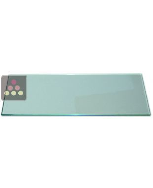 Tablette verre pour intérieur clayette de meuble Visiobois VISIORACK