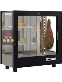 Vitrine réfrigérée conservation et service des charcuteries et fromages - 3 faces vitrées CALICE DESIGN