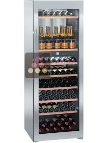 Cave à vin multi-usages 2 températures de conservation et/ou de service LIEBHERR