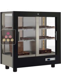 Vitrine réfrigérée de présentation et de conservation des chocolats - 3 faces vitrées CALICE DESIGN