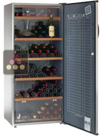 Cave à vin Multi-températures de conservation et de service des vins chambrés et des vins frais CLIMADIFF