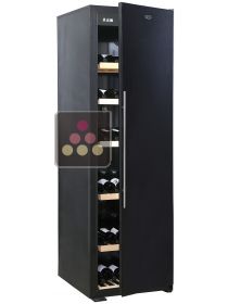 Cave à vin Mono-température de vieillissement ou de service - Porte pleine effet miroir CAVISS