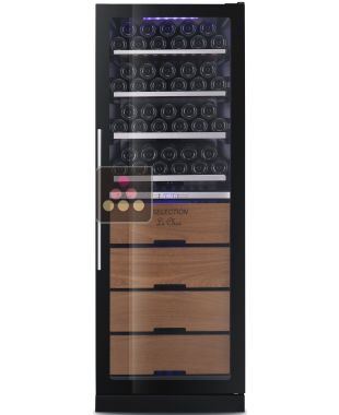 Cave à vin multi-usages 2 températures de vieillissement et de service LE CHAI