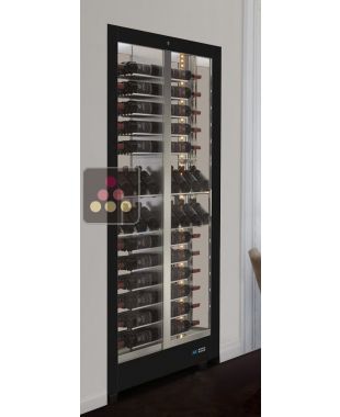 Vitrine à vin encastrable multi-températures de conservation et de service - Usage pro CALICE DESIGN