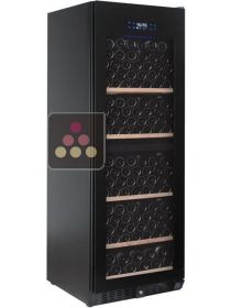 Cave à vin mono-température de conservation ou de service enchassable - Porte full glass TEMPTECH