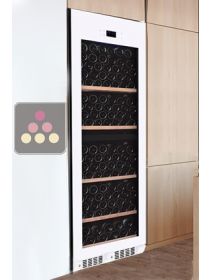 Cave à vin mono-température de conservation ou de service enchassable - Porte vitrée full glass TEMPTECH