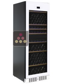 Cave à vin 2 températures de service et/ou de conservation enchassable - Porte Full Glass TEMPTECH