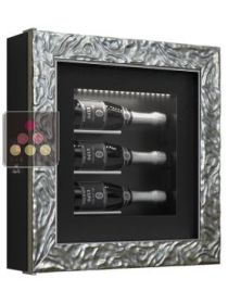 Cadre à vin Design et Silencieux mono-température pour 3 bouteille CALICE DESIGN