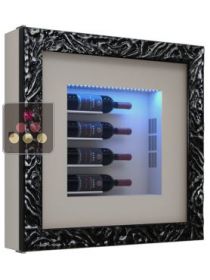 Cadre à vin Design et Silencieux mono-température pour 4 bouteille CALICE DESIGN