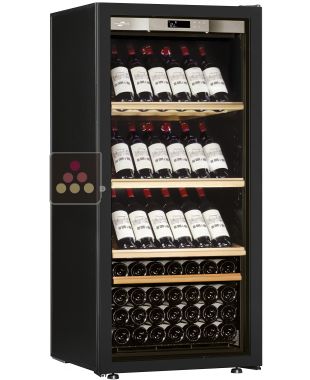Cave à vin mono-température de vieillissement ou de service - Equipement présentation - Porte Full Glass TRANSTHERM