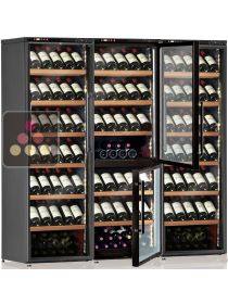 Combiné de caves à vin 4 températures de service ou de conservation CALICE
