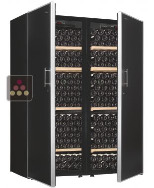 Combiné de 2 caves à vin Mono-Température de vieillissement et de conservation - Equipement stockage ARTEVINO