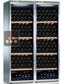Combiné de 2 caves à vin mono-température de conservation ou de service CALICE