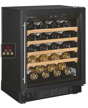 Cave à vin multi-températures de service et de conservation - Clayettes coulissantes ARTEVINO