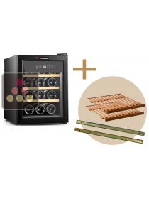 2 clayettes coulissantes + Cave de chambrage CLIMADIFF