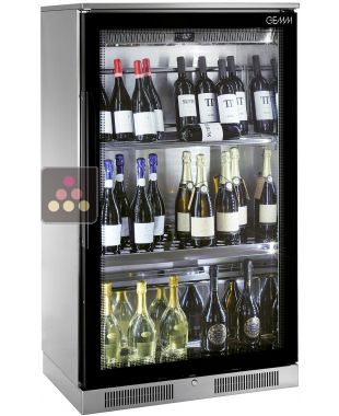 Cave à vin de service mono ou multi-températures - Bouteilles verticales et inclinées BRERA