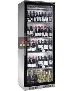 Cave à vin de service mono ou multi-températures - Bouteilles inclinées BRERA
