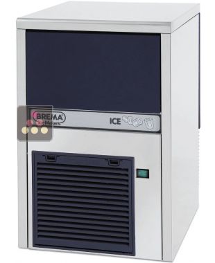 Machine à glaçons creux 22kg/24h avec réserve intégrée de 6kg - Pose libre - Condenseur à air BREMA