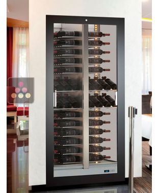 Cave à vin enchassable multi-usages de service ou de conservation - Équipement mixte CALICE DESIGN