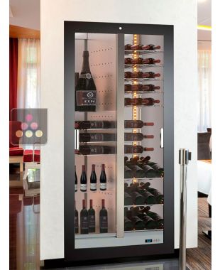 Cave à vin enchassable multi-usages service ou conservation - Equipement mixte CALICE DESIGN