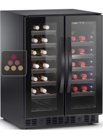 Cave à vin multi-usages 2 températures de service et/ou de conservation - Porte Full Glass DOMETIC