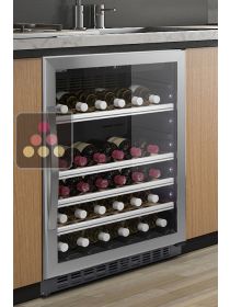 Cave à vin encastrable sous-plan mono-température de conservation ou de service DOMETIC