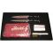 Kit Essentiel pour trancheuse Berkel : 2 couteaux, pince a jambon, brosse et tablier rouge 