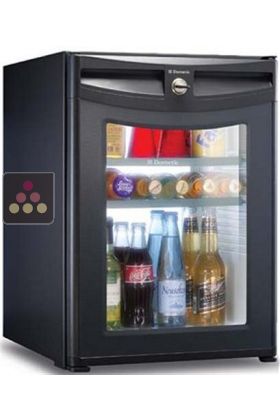 Mini-Bar porte semi-vitré encastrable 40L