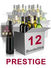 12 bouteilles de vin - Sélection Prestige : Volnay + Cote Rotie Sélection Vin