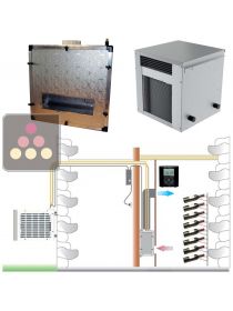 Climatiseur de cave naturelle jusqu'à 82m3 - Evaporateur gainable - Groupe de condensation gainable FRIAX