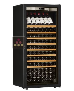 Cave à vin mono-température de vieillissement ou de service - Equipement présentation/coulissant - Porte Full Glass TRANSTHERM