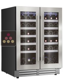 Cave à vin 2 températures de service LE CHAI