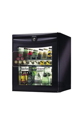 Mini-Bar porte semi-vitré encastrable 60L