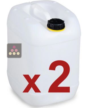 Lot de 2 bidons de 20 litres d'anti-gel -18°c FRIAX