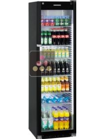 Armoire positive ventilée - Porte vitrée avec éclairage LED latéral et display lumineux - 325L LIEBHERR PRO