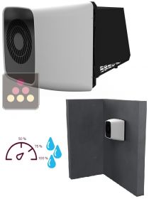 Climatiseur de cave jusqu'à 30m3 - Refroidissement, chauffage et humidification - Traversée de mur FRIAX
